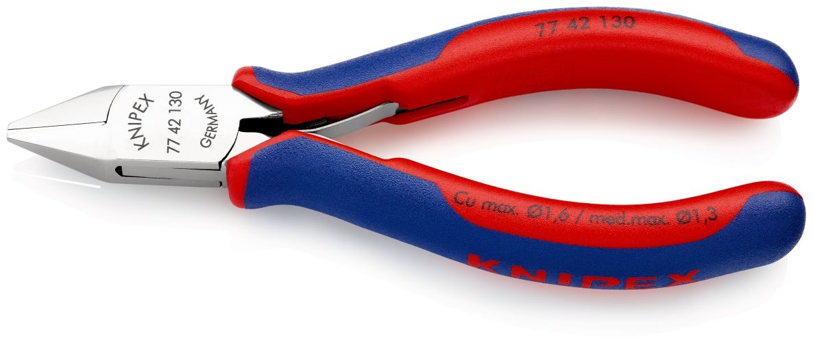 Knipex 77 42 130 Electronics side cutters 130 mm