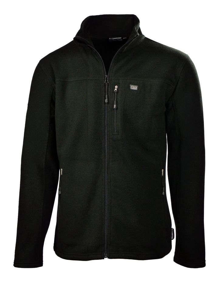 MPFY14002TON Sweat jacket polarfleece Black